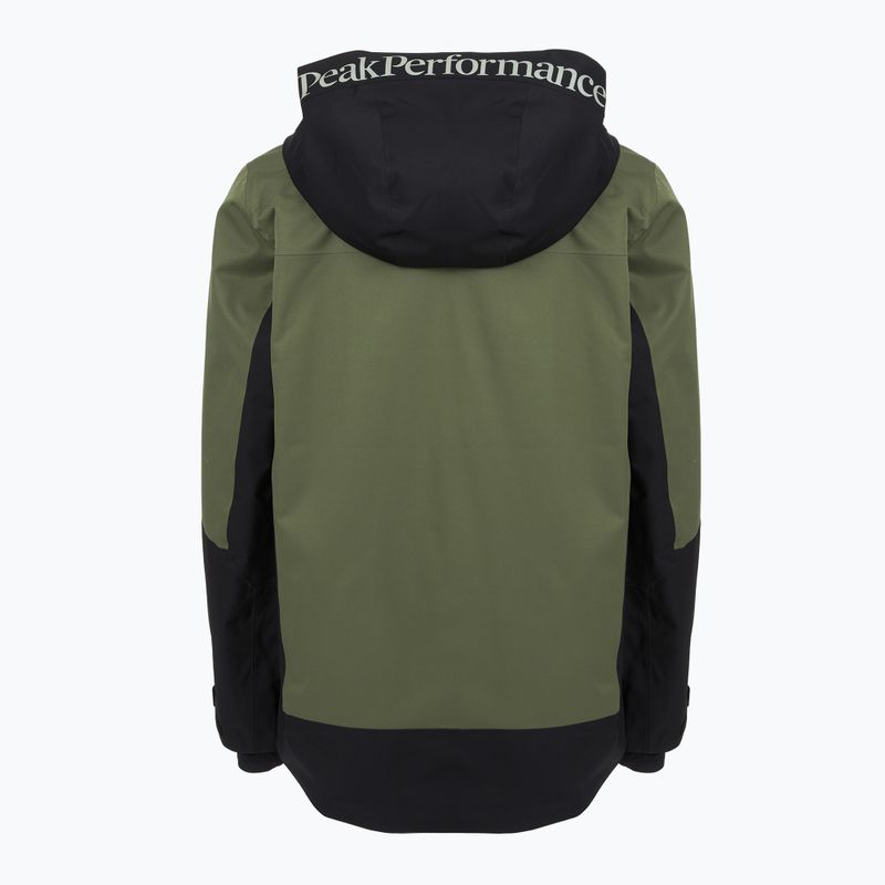 Férfi sídzseki Peak Performance Rider Tech Insulated pine needle/black 2