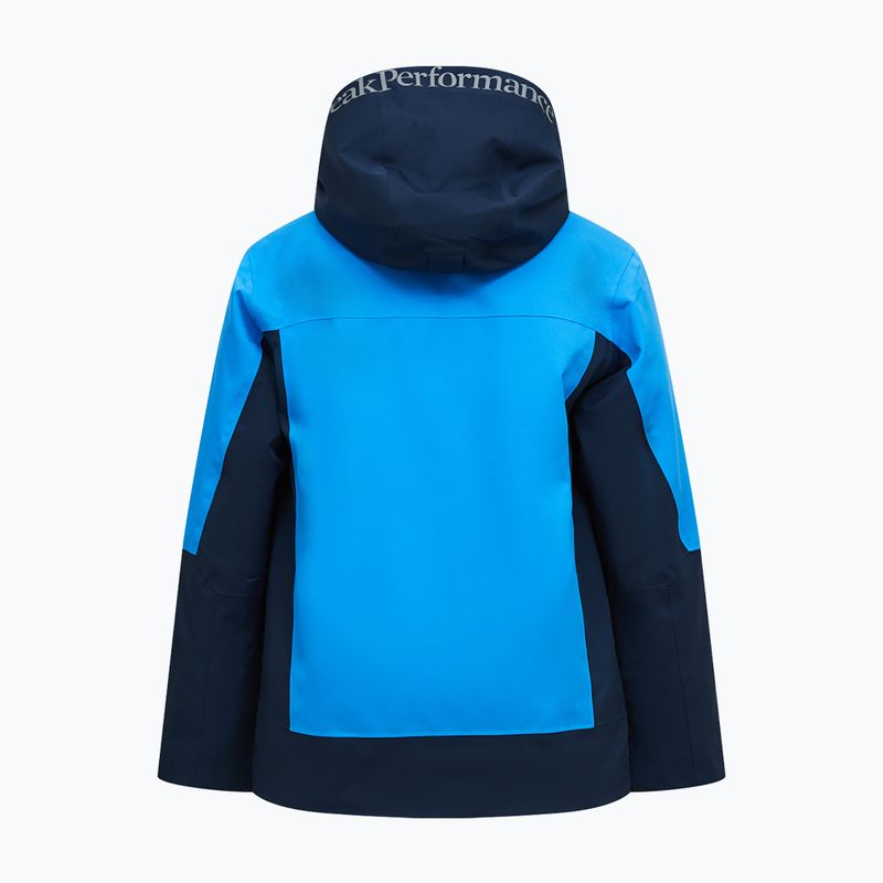Gyerek síkabát Peak Performance Rider Tech Insulated Jacket azure ascent/blue shadow 2