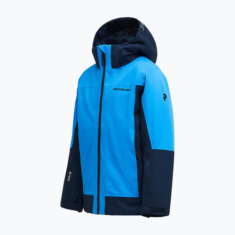 Gyerek síkabát Peak Performance Rider Tech Insulated Jacket azure ascent/blue shadow 3