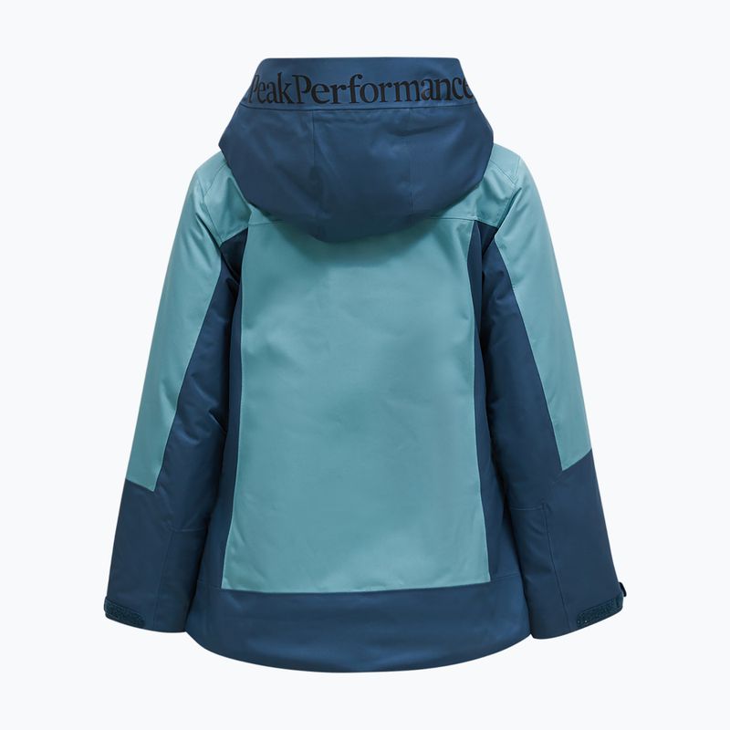 Női síkabát Peak Performance Rider Tech Insulated Jacket mountain lake/deluded vision 2