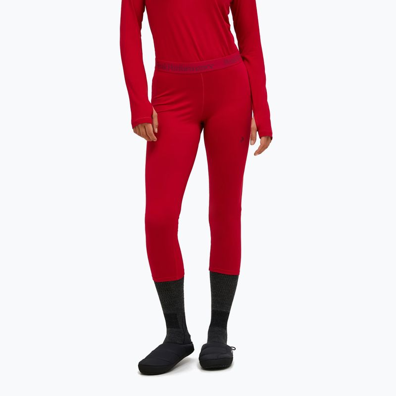 Termoaktív leggings Peak Performance Spirit Short John tech burgundy