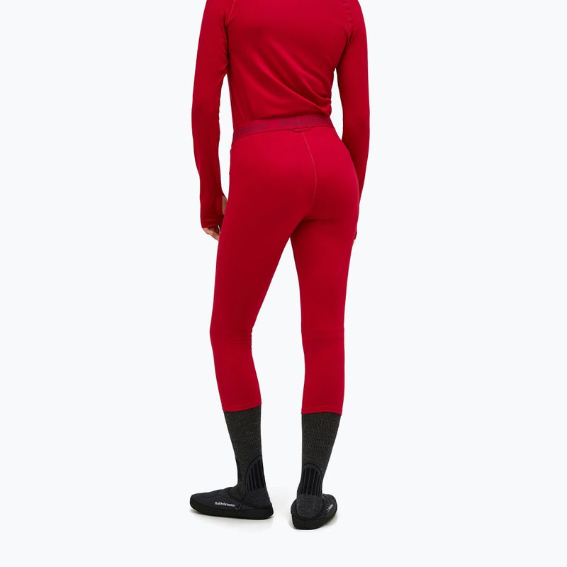 Női thermo leggings Peak Performance Spirit Short John tech burgundi vörös 2
