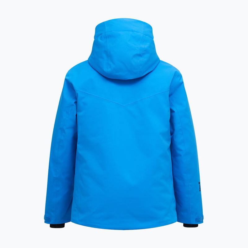 Gyerek síkabát Peak Performance JR Maroon Insulated azure ascent 2