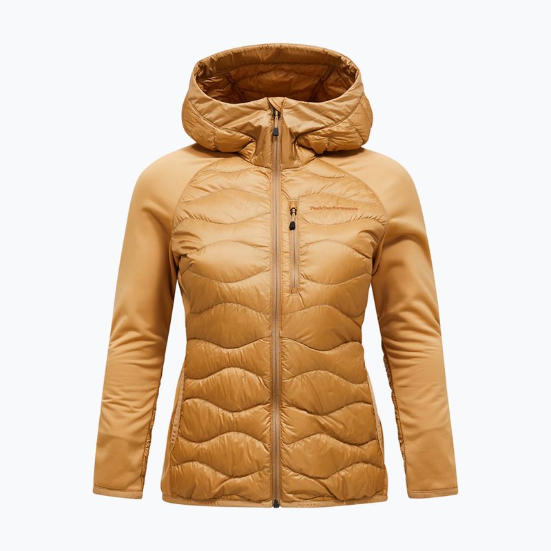 Női pehelykabát Peak Performance Helium Hybrid Down Jacket Sierra Sand