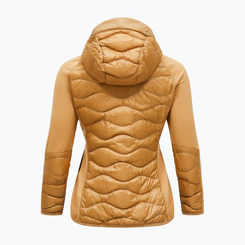 Női pehelykabát Peak Performance Helium Hybrid Down Jacket Sierra Sand 2