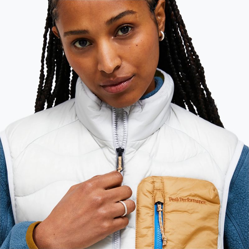 Női mellény Peak Performance Helium Utility Down Antarctica/Sierra Sand 4