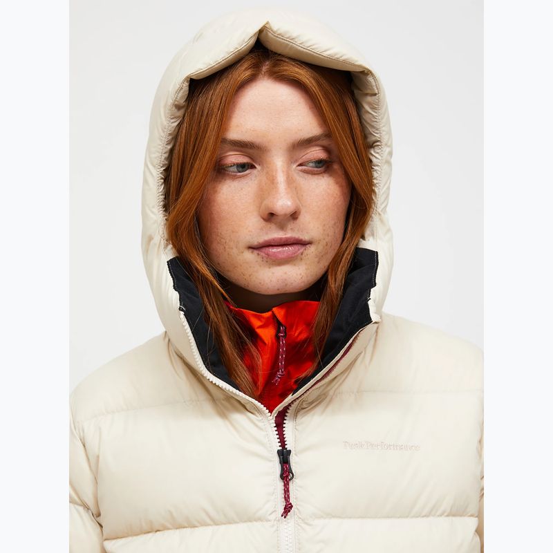 Női pehelykabát Peak Performance Frost Down Puffer Jacket Sand Fog 4