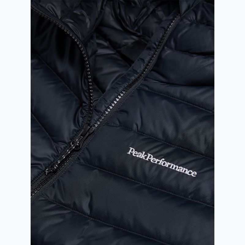 Női pehelykabát Peak Performance Frost Down Hood Jacket Black 4
