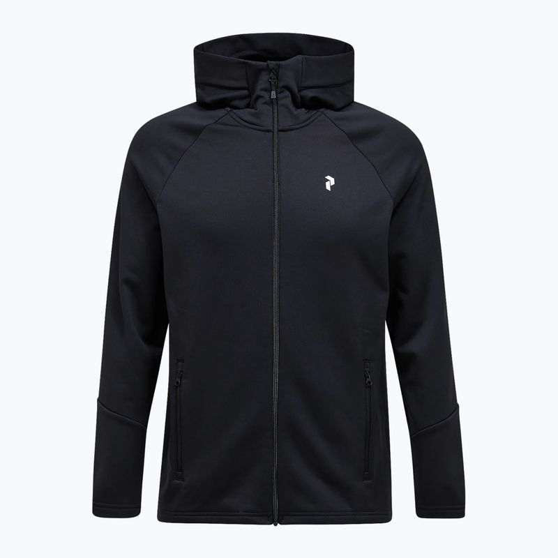 Férfi kapucnis pulóver Peak Performance Rider Essentials Zip Hood black/black 6
