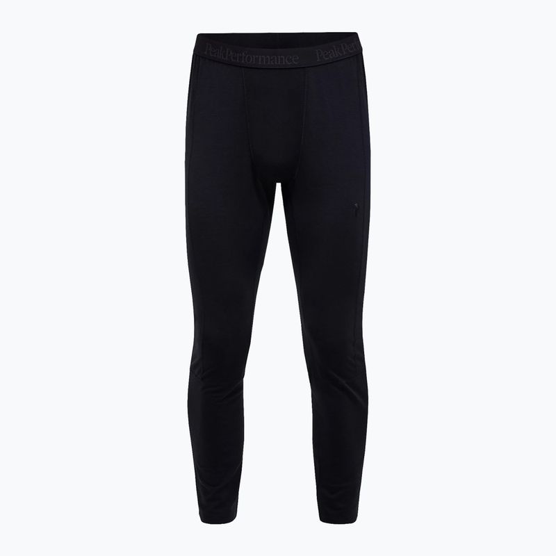 Férfi termikus nadrág Peak Performance Magic 7/8 Johns Long Wool-Blend Baselayer black/black 3
