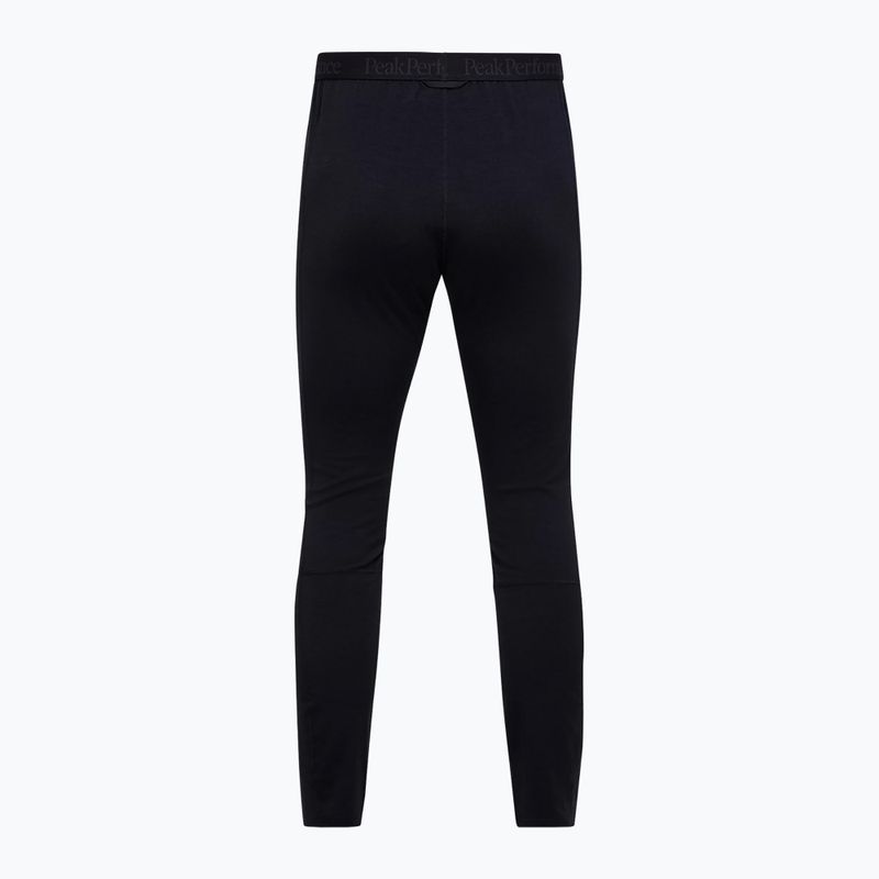 Férfi termikus nadrág Peak Performance Magic 7/8 Johns Long Wool-Blend Baselayer black/black 4