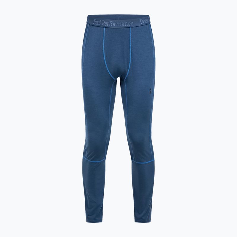 Férfi termo nadrág Peak Performance Magic 7/8 Johns Long Wool-Blend Baselayer mountain lake 3
