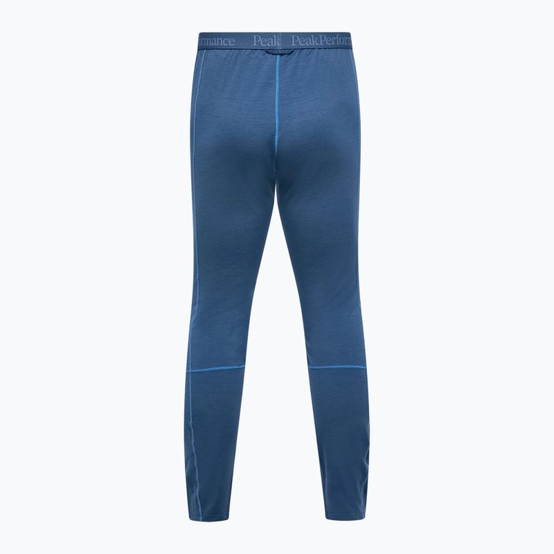 Férfi termo nadrág Peak Performance Magic 7/8 Johns Long Wool-Blend Baselayer mountain lake 4