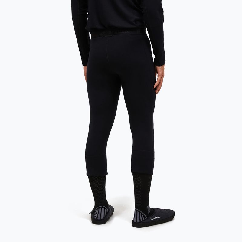 Férfi thermo nadrág Peak Performance Magic 3/4 Johns Long Wool-Blend Baselayer black/black 2