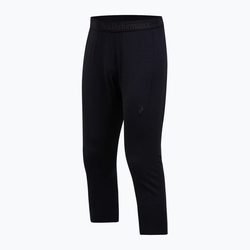 Férfi thermo nadrág Peak Performance Magic 3/4 Johns Long Wool-Blend Baselayer black/black 5