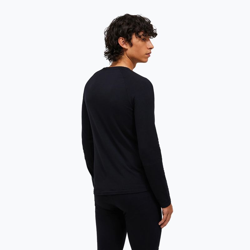 Férfi hőaktív felső Peak Performance Magic Crew Wool-Blend Baselayer black/black 2