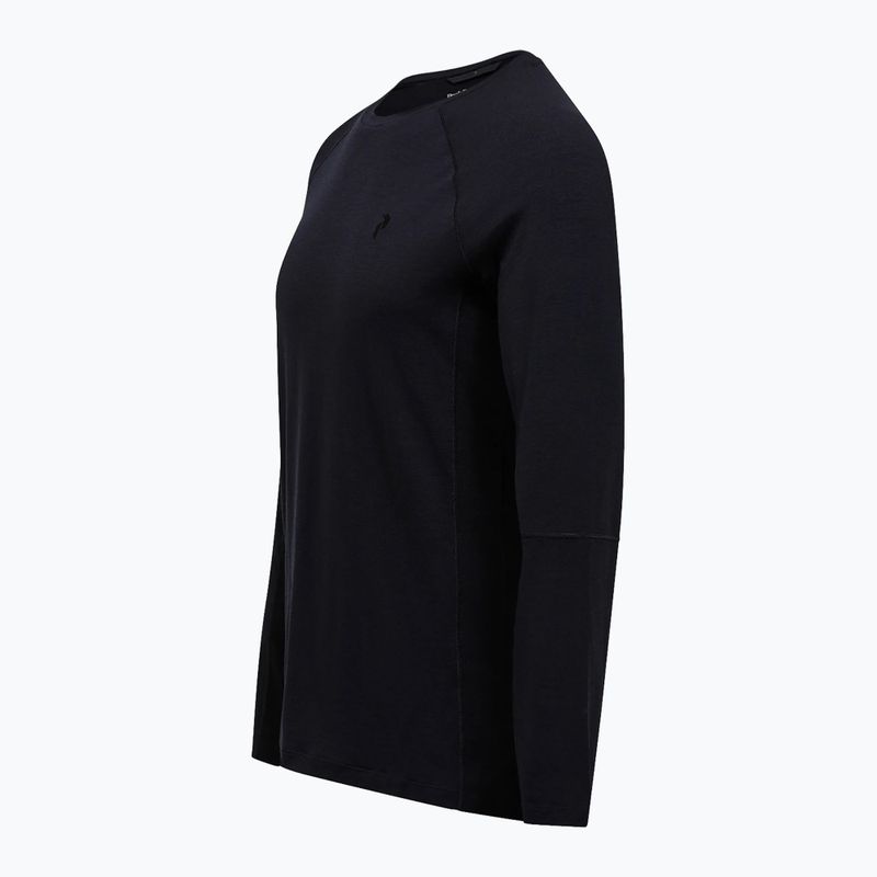 Férfi hőaktív felső Peak Performance Magic Crew Wool-Blend Baselayer black/black 5