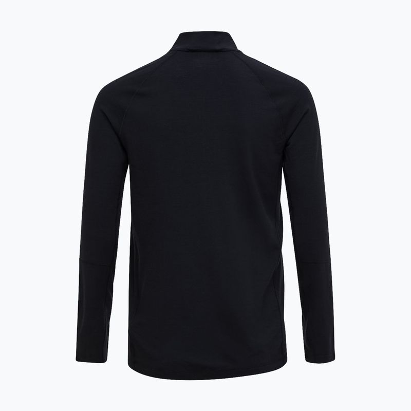 Férfi Termoaktiv pulóver Peak Performance Magic Half Zip Wool-Blend Baselayer black/black 4