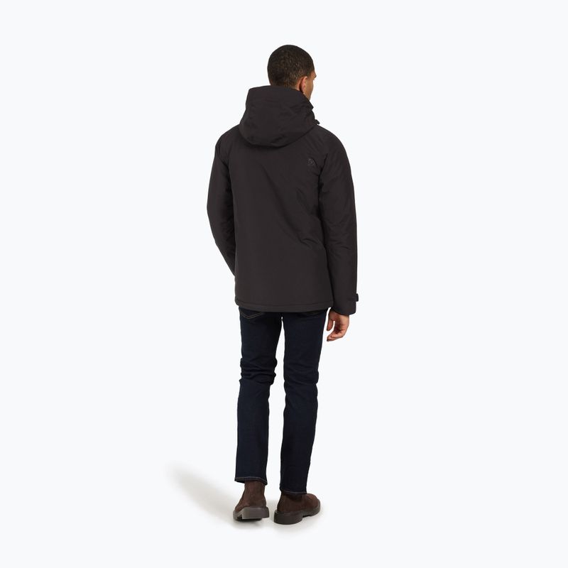 Bélelt kabát Didriksons Stefan black 3