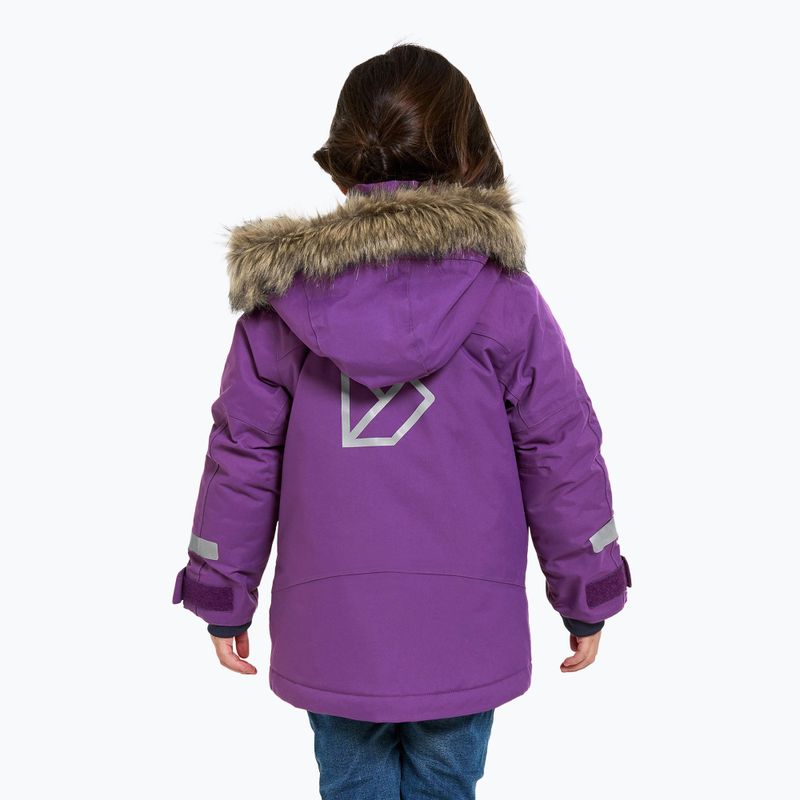 Gyerek télikabát Didriksons Bjärven Parka royal purple 2