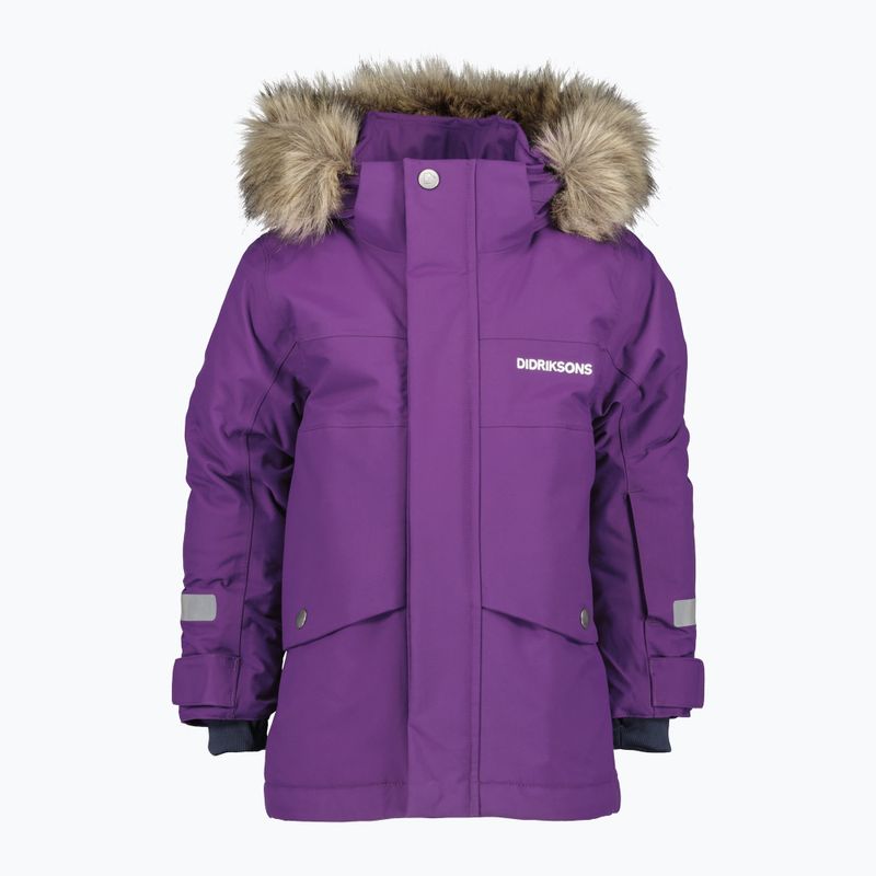 Gyerek télikabát Didriksons Bjärven Parka royal purple 9