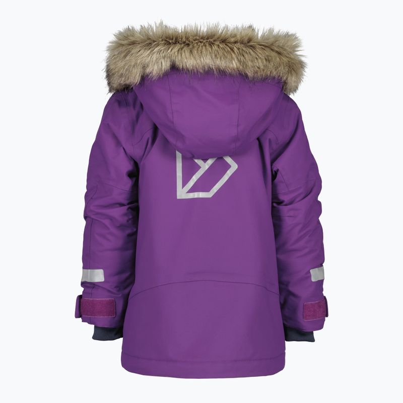 Gyerek télikabát Didriksons Bjärven Parka royal purple 10