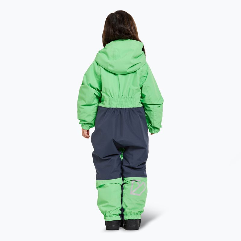 Gyerek síoverall Didriksons Talvi Cover dusty lime 2