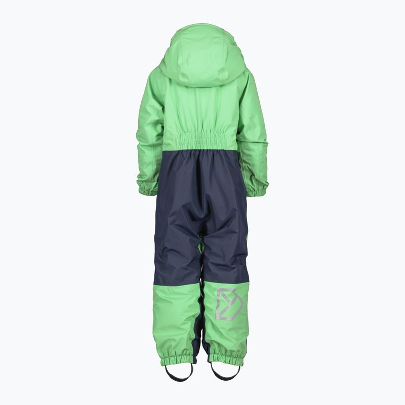Gyerek síoverall Didriksons Talvi Cover dusty lime 9