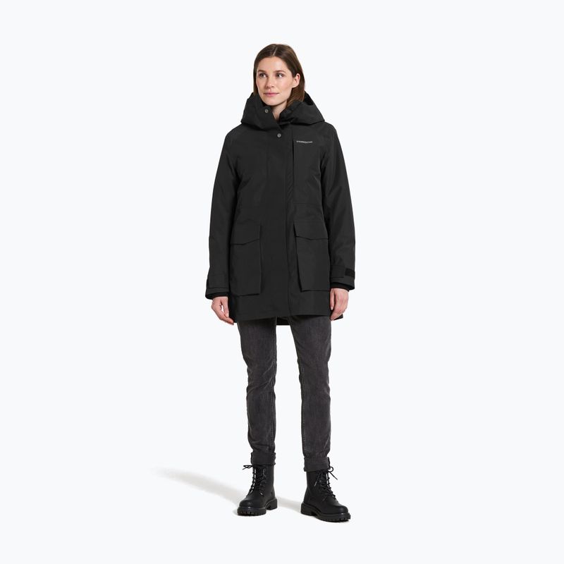 Női kabát Didriksons Harriet Parka black 2