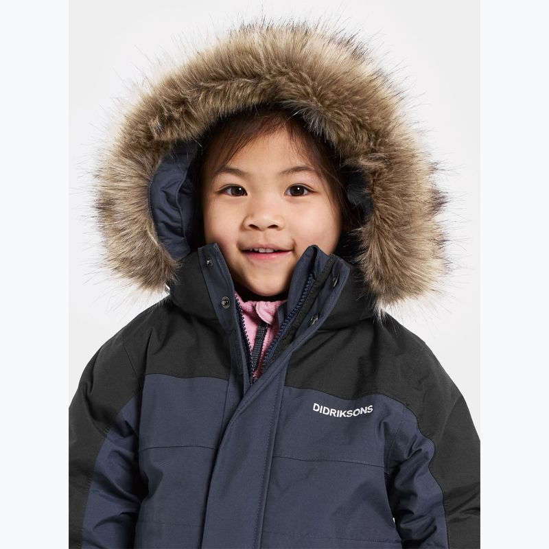 Didriksons Bjärven Cover tengerészkék gyermek síöltöny 5