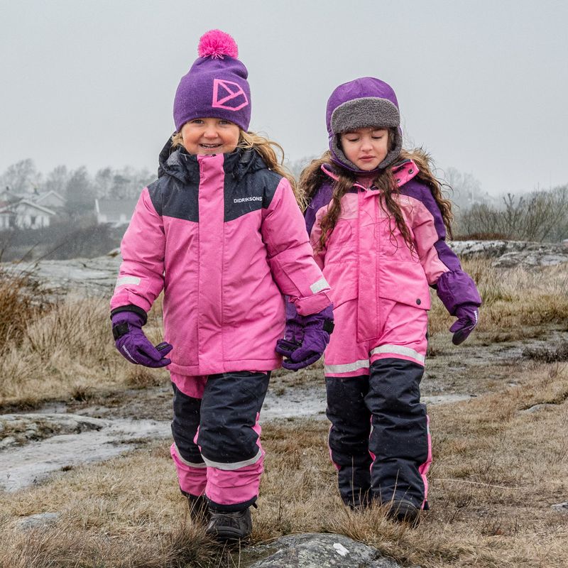 Didriksons Bjärven Cover édes rózsaszín gyermek síöltözet 14