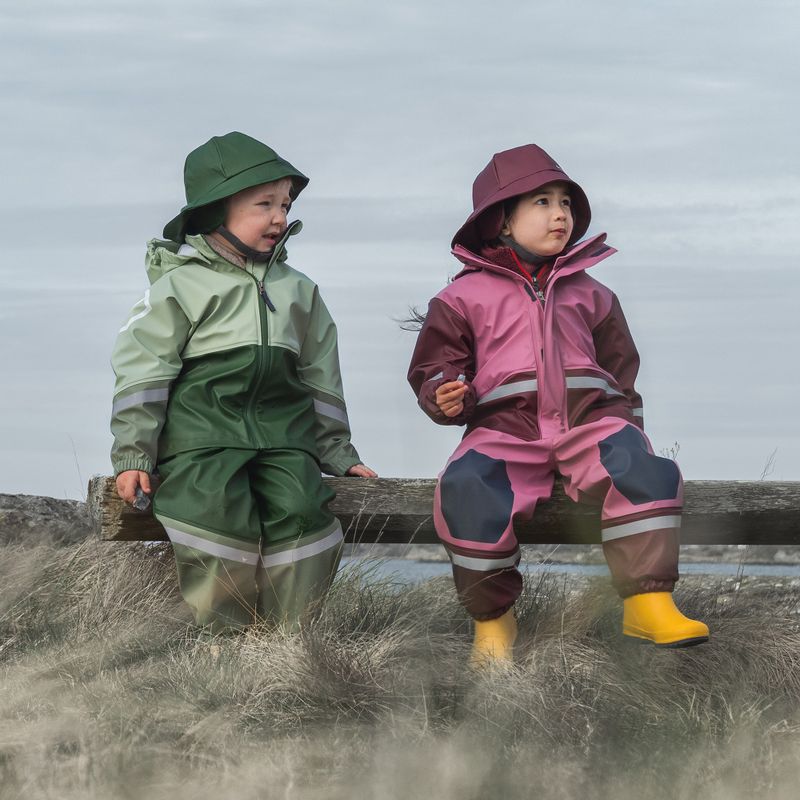 Gyermek szett Didriksons Waterman Set 12 pine green 9