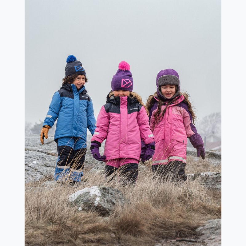 Didriksons Skare zafírkék gyermek síléc szett 16