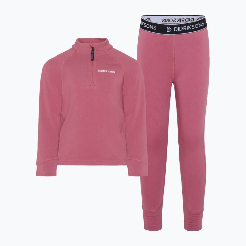 Gyermek szett Didriksons Jadis Set 5 heather pink