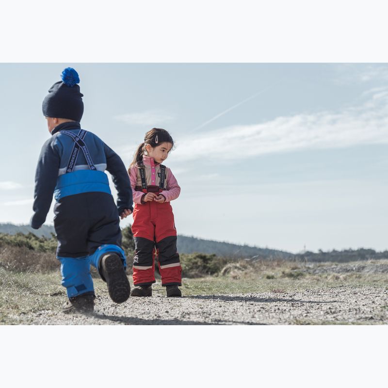 Didriksons Monte Half Button gyermek fleece pulóver felhő kék 13