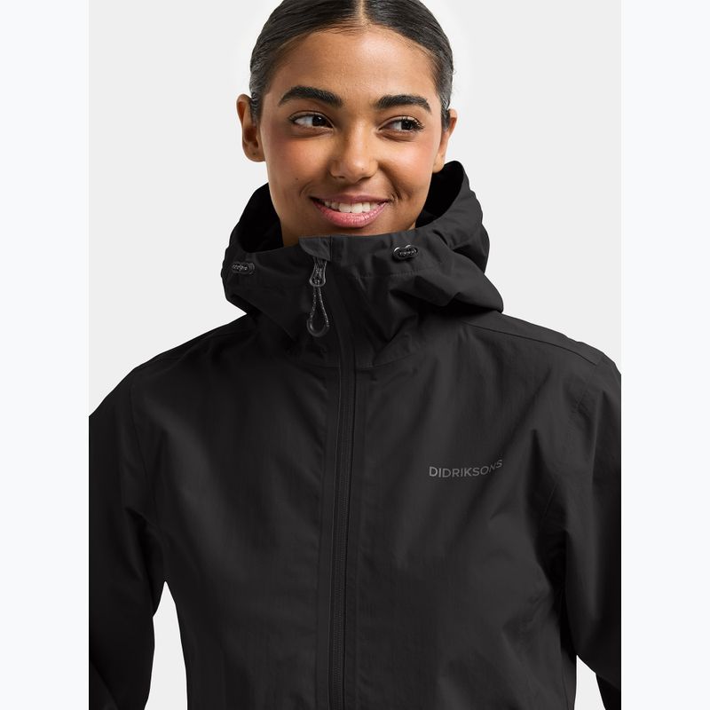 Női esőkabát Didriksons Varja 2 black 3
