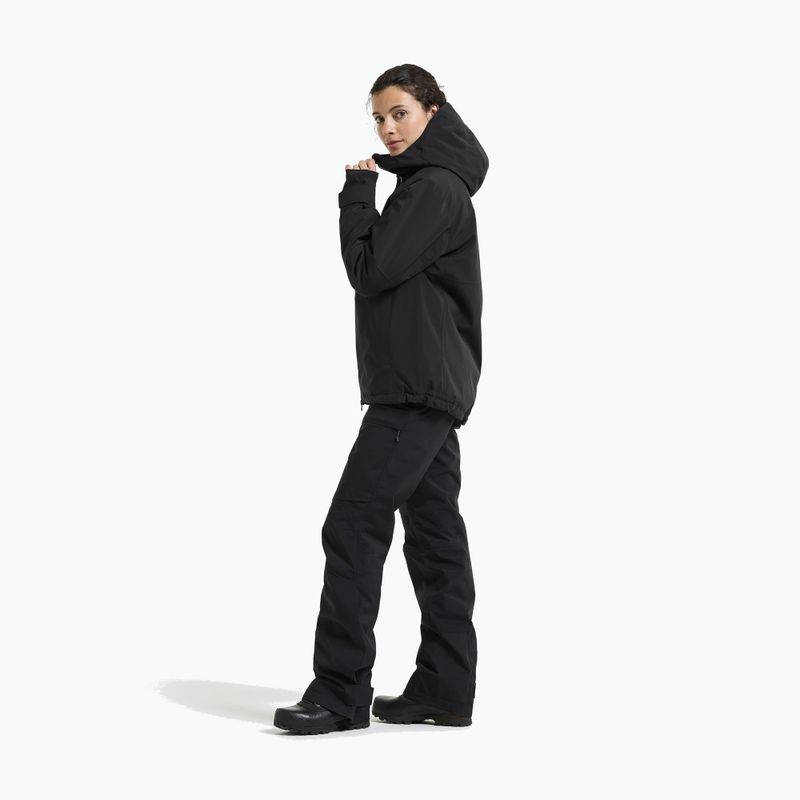 Női bélelt kabát Didriksons Fiora black 4