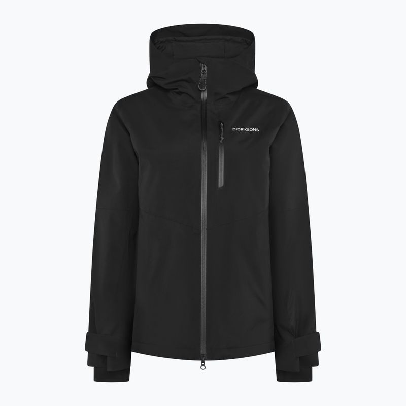 Női bélelt kabát Didriksons Fiora black 12