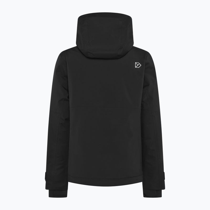 Női bélelt kabát Didriksons Fiora black 13