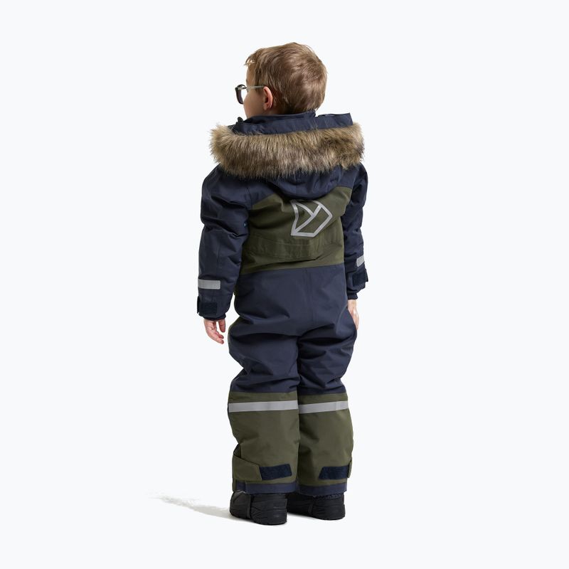 Gyerek síoverál Didriksons Bjärven Cover 5 deep green 3