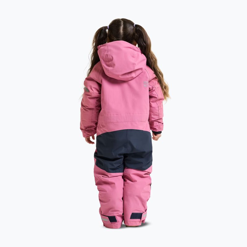 Gyerek síoverál Didriksons Falken K Coverall 2 heather pink 2