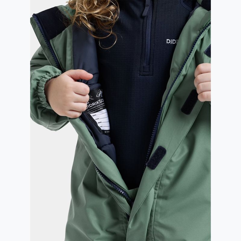 Gyerek síoverál Didriksons Talvi Cover 2 dark moss 8