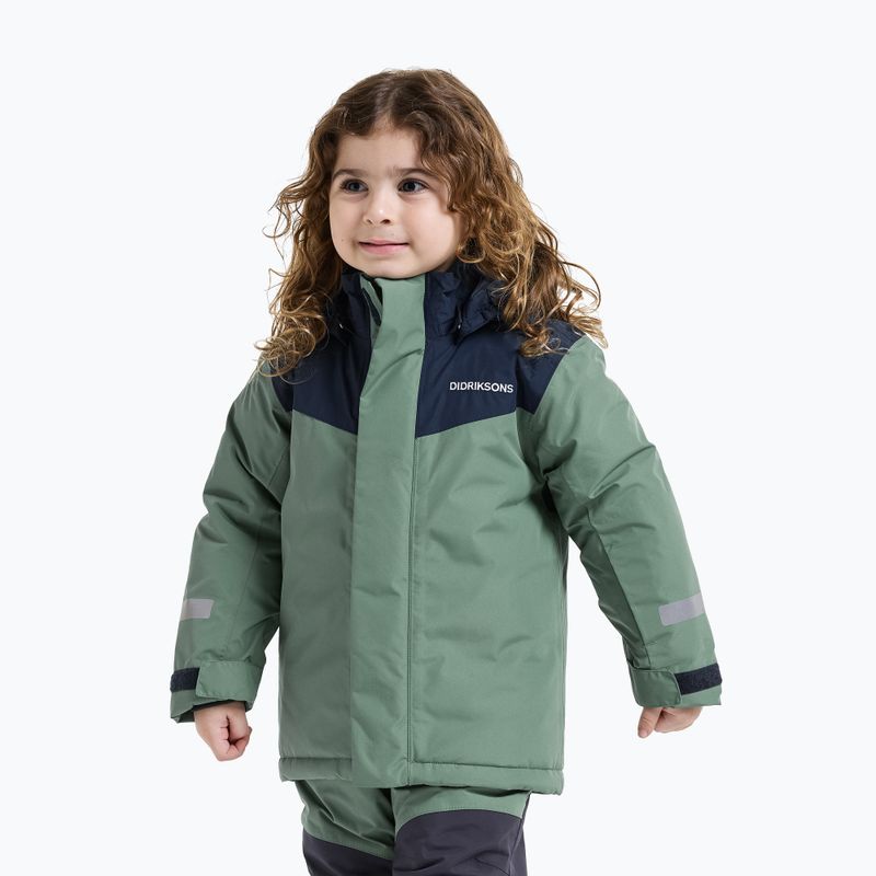 Gyermek síruha szett Didriksons Skare 2 dark moss 5