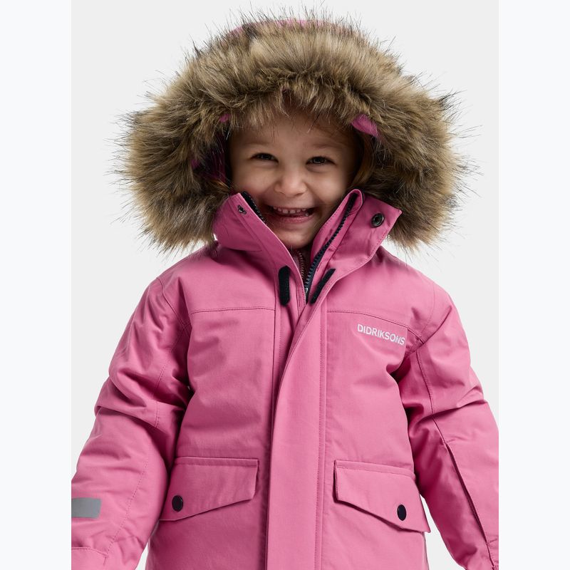 Gyerek télikabát Didriksons Bjärven 5 Parka heather pink 6