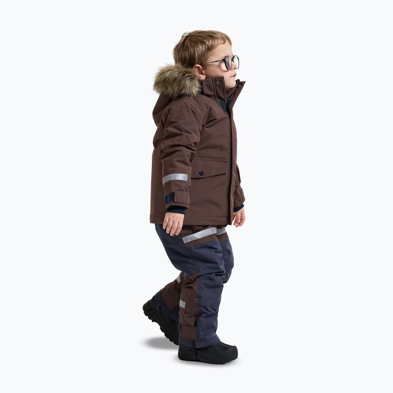 Gyerek télikabát Didriksons Bjärven 5 Parka shadow brown 4