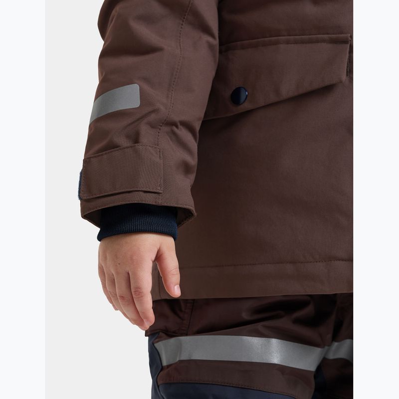 Gyerek télikabát Didriksons Bjärven 5 Parka shadow brown 7