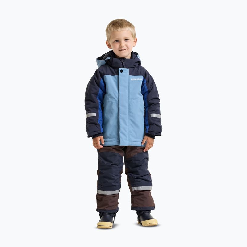 Gyerek kabát Didriksons Neptune 5 winter blue 2