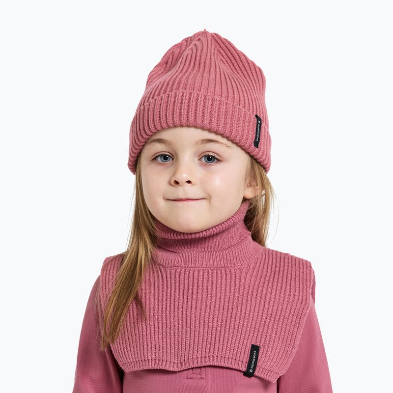Gyerek csősál Didriksons Delfinen 3 heather pink 2