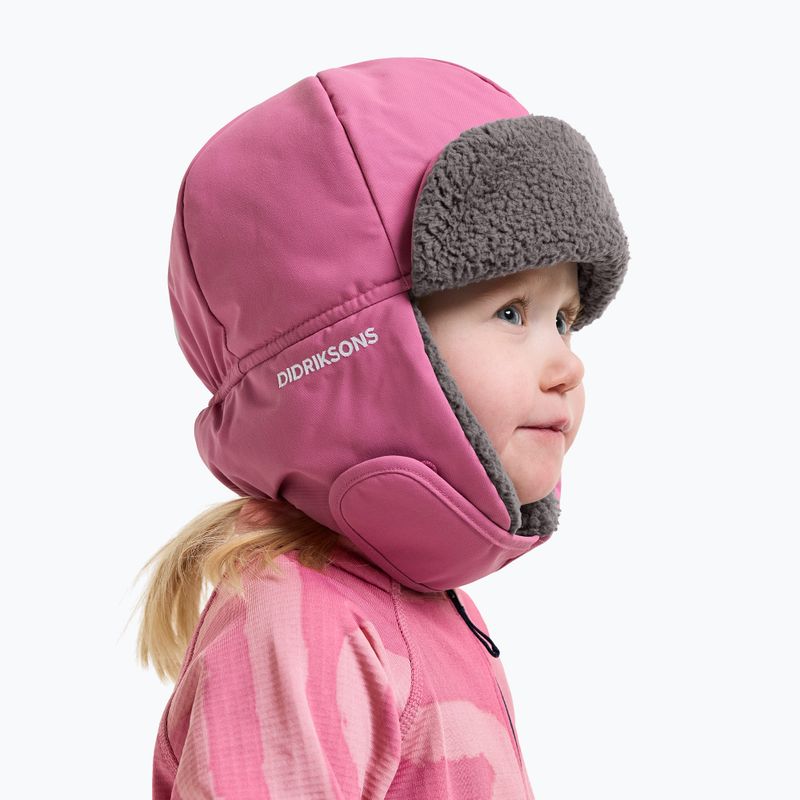 Gyerek téli sapka Didriksons Biggles 7 heather pink 2