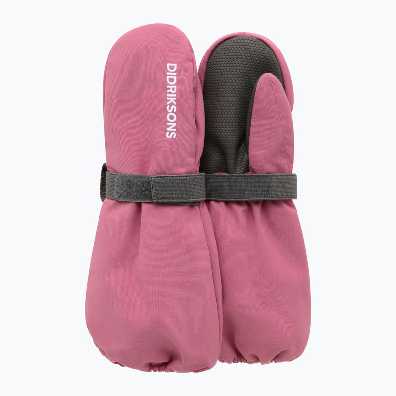 Gyerek síkesztyű Didriksons Biggles Mitten 8 heather pink